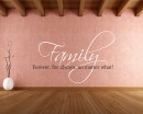 Family Forever Quotes Wall Decal Family Vinyl Art Stickers